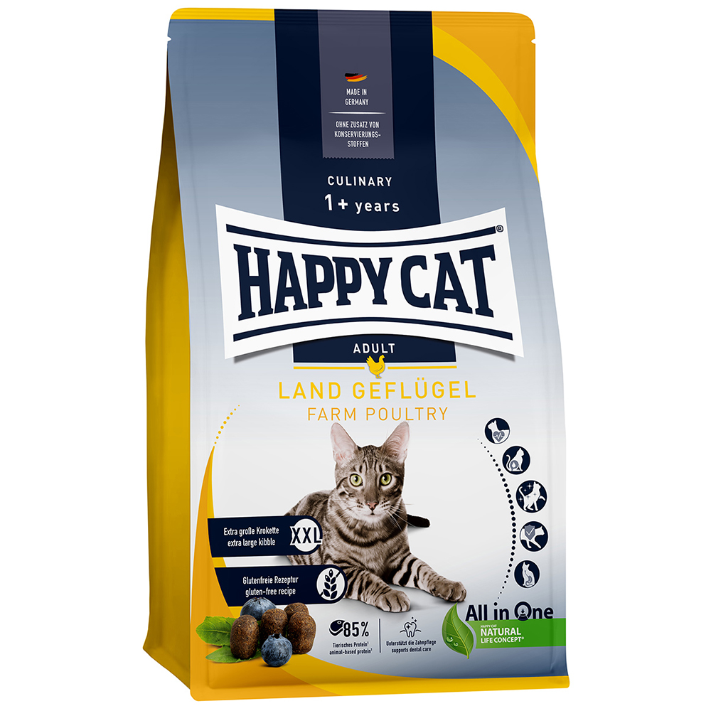 2x10kg Culinary Adult Farm Poultry Happy Cat kissanruoka