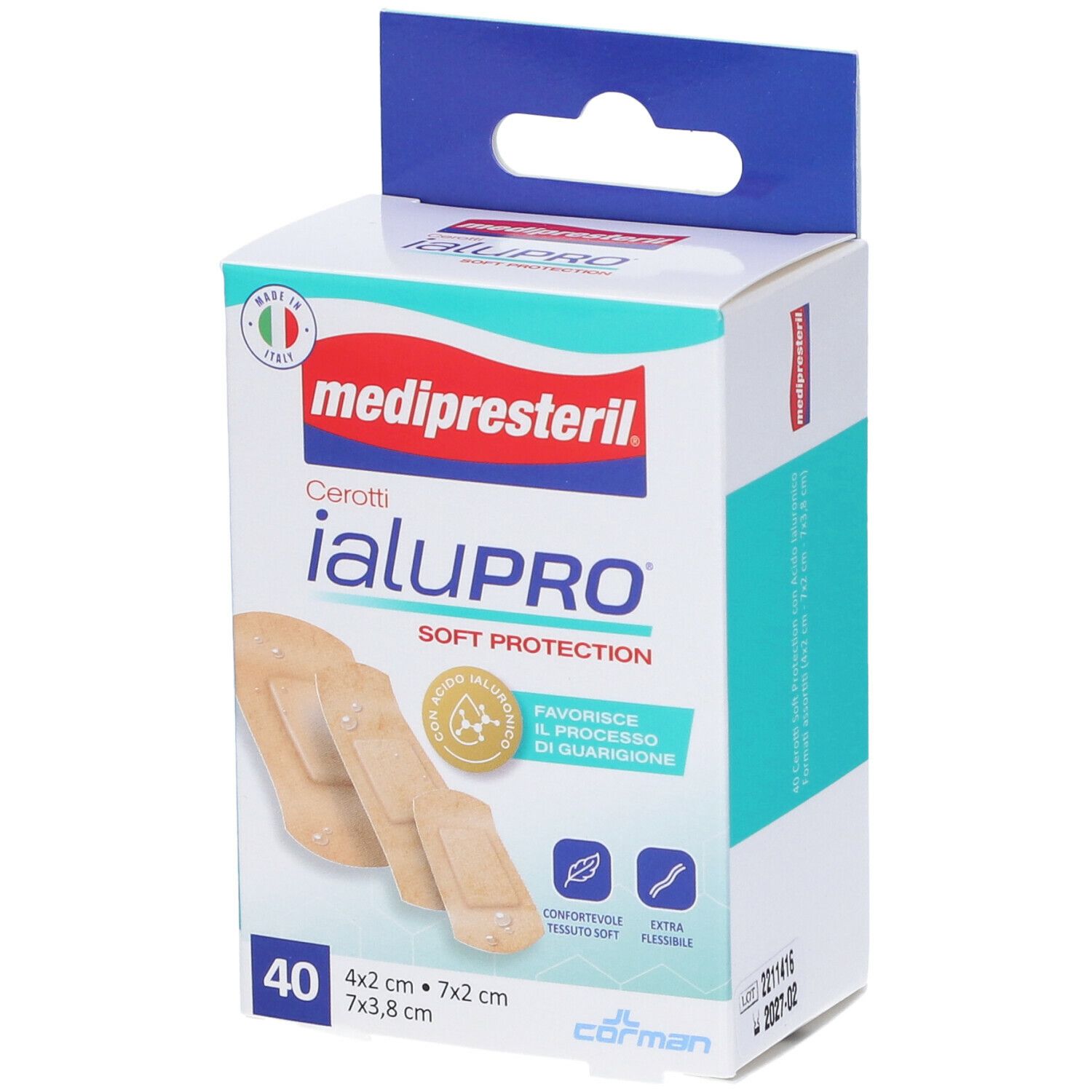 Medipresteril Cerotti Ialupro Soft Proteciont 3 Formati Assortiti 40 p