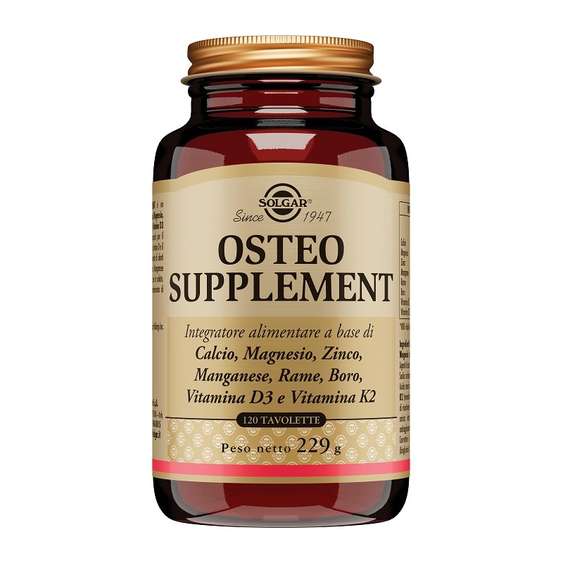 Solgar - Solgar It. Multinutrient Osteo Supplement 120 Tavolette