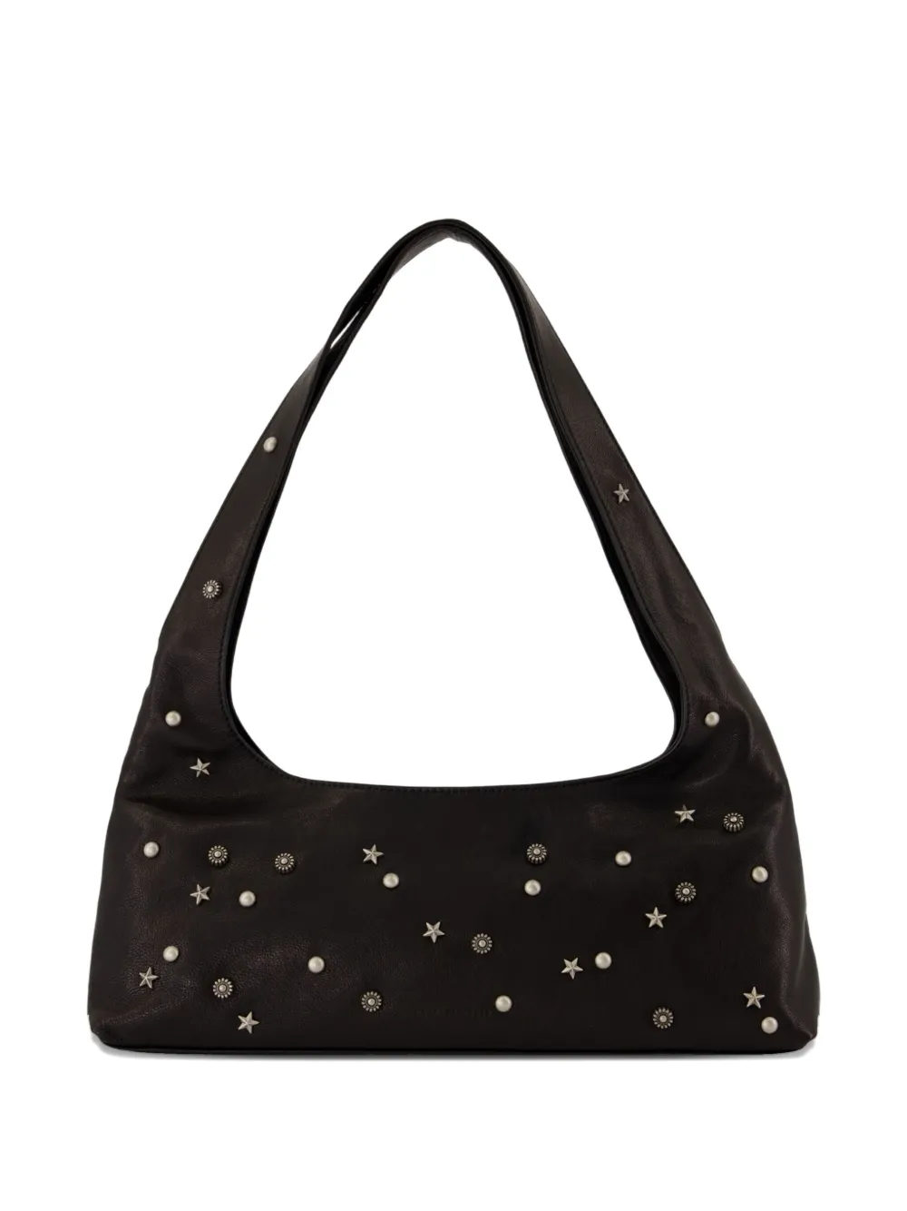 Marge Sherwood Halter star-embellished shoulder bag - Nero