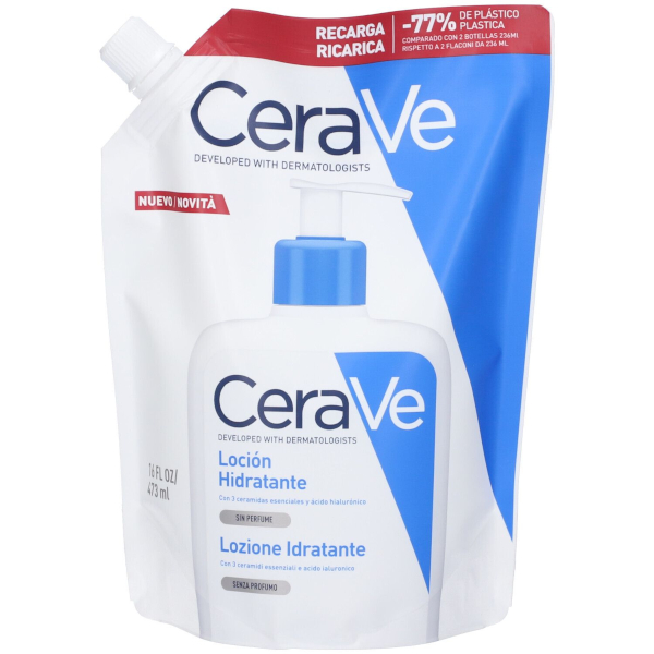CeraVe Lozione Idratante Corpo Formato Ricarica 473 Ml