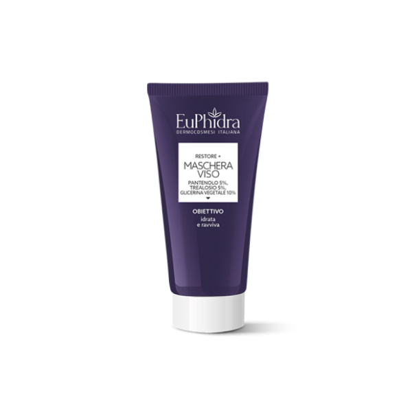 Euphidra Maschera Viso Restore+ Idrata E Ravviva