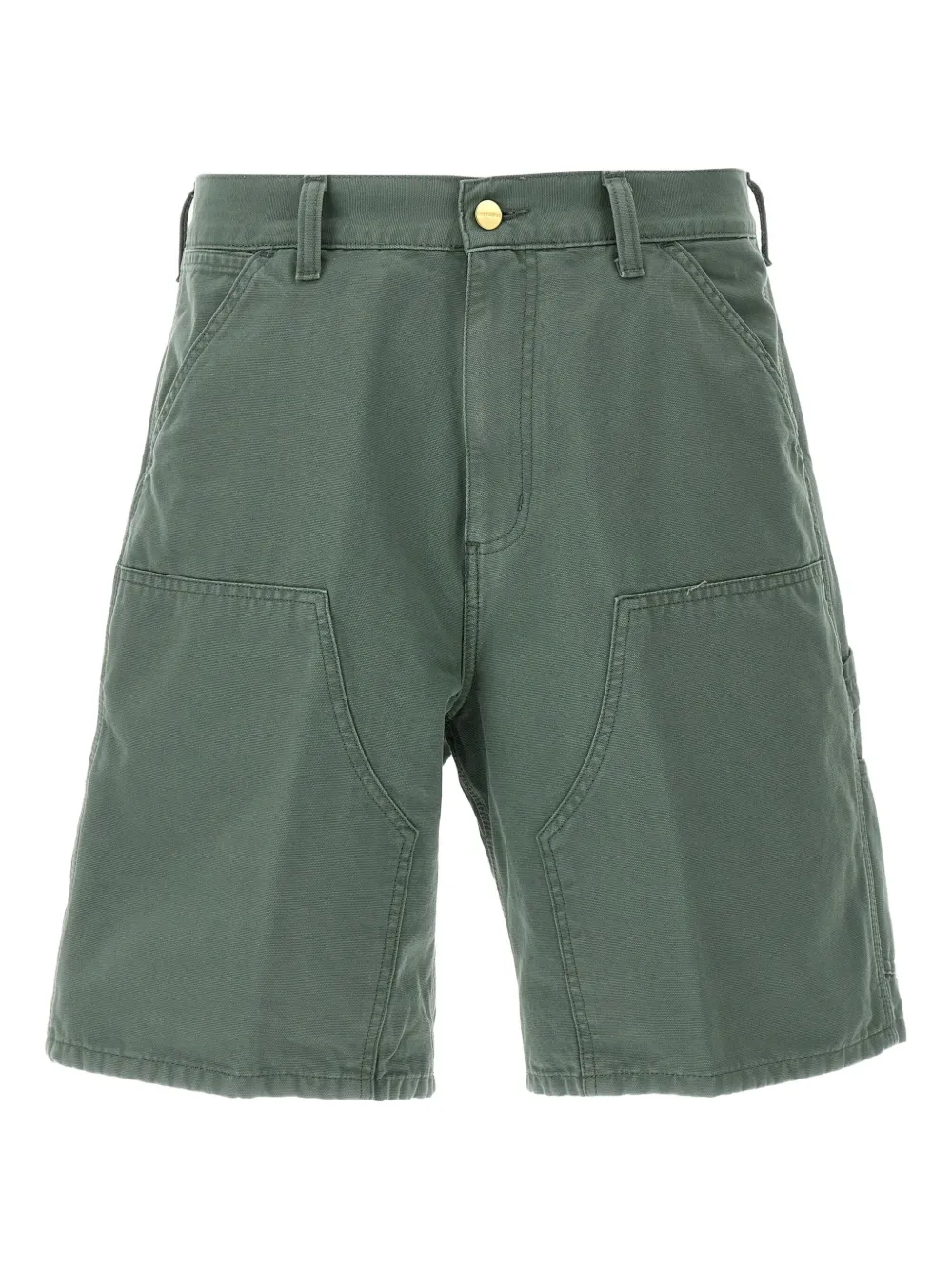 Carhartt WIP double knee canvas shorts - Verde