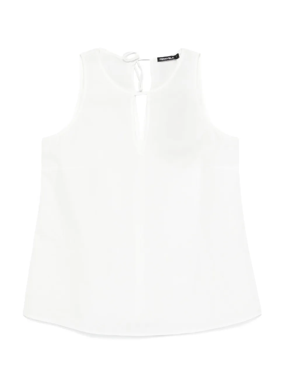 Pennyblack keyhole-neck sleeveless top - Bianco