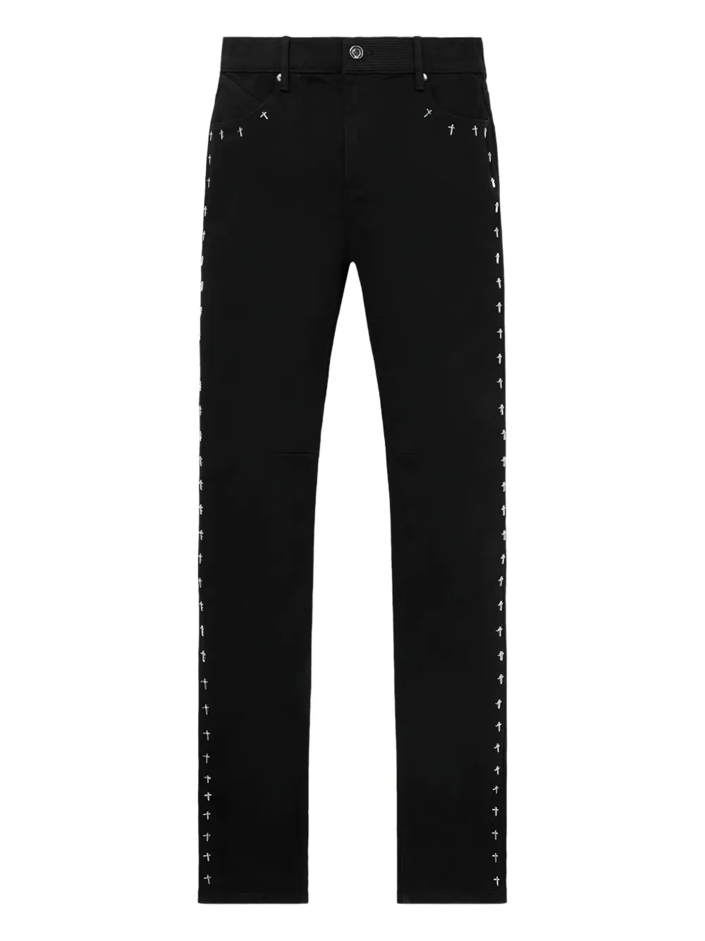 RTA studded skinny jeans - Nero