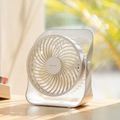 1 Pezzo Ventilatore da tavolo portatile ricaricabile multifunzionale da 2000 mAh, ventilatore a parete, mini ventilatore raffrescante elettrico per ca