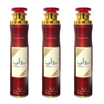 Confezione da 3 deodoranti per ambienti Ameerat Al Arab 300ML*3 Fragranza per la casa