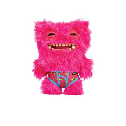 Mostro brutto e buffo Fuggler da 9" - Budgie Fuggler Mr. Buttons - Rosa