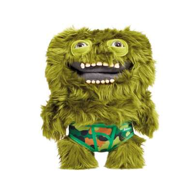 Mostro brutto e divertente Fuggler da 9" - Budgie Fuggler Count Underoo McGoo - Verde