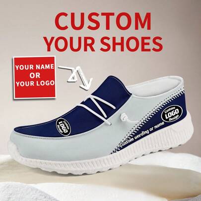 1 Paio di scarpe da loafer personalizzate con nome di baseball Indianapolis, scarpe da loafer con nome personalizzato, loafer con suola spessa in E-TP