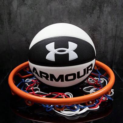 Pallone da basket UA Under Armour N. 7, standard per sport di strada, studenti, allenamenti interni e competizioni ufficiali, Art. 22520106-910