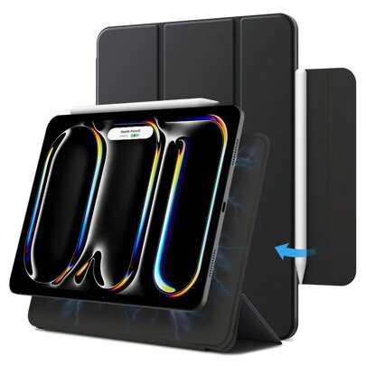 Custodia per iPad Pro 13 pollici modello M4 2024, iPad Air 11 M2 10.9, iPad Air 5a, 10a, 11a generazione A16 2025, iPad Air M3 13, con attacco magneti