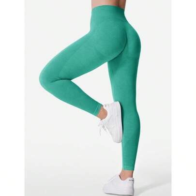 Leggings da allenamento YEOREO Vivien da donna con vita alta, effetto push-up sui glutei, senza cuciture, adatti per palestra e yoga