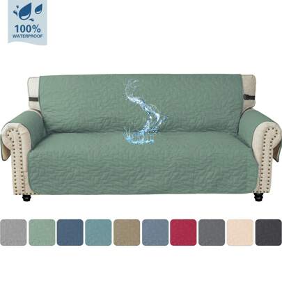 Ystyle Divano letto 1/2/3/4 posti con braccioli, divano letto antigraffio impermeabile, divano letto antigraffio universale per gatti, copertura antif