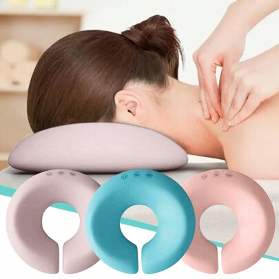 1 pezzo cuscino da massaggio in schiuma viscoelastica per il viso per tavolo da massaggio, salone di bellezza, agopuntura