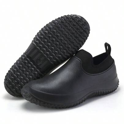 Scarpe Antiscivolo Impermeabili Antigraffio Isolanti da Lavoro in Cucina, Scarpe Antipioggia leggere