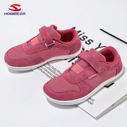 Scarpe per bambini HOBIBEAR, sneaker traspiranti in rete per ragazzi e ragazze, scarpe sportive casual minimaliste con punta tonda morbide e confortev