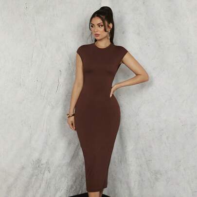 Abito aderente senza schienale da donna per l'estate, abiti da sposa estivi, abiti estivi più free people, vestiti lunghi per il Ringraziamento