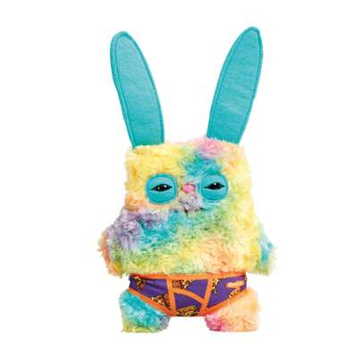 Fuggler 9" Mostro brutto divertente - Budgie Fuggler Coniglio rabbioso - Colori misti