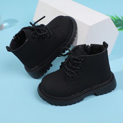 Stivaletti neonato con fondo morbido, stivaletti casual per bambini, autunno e inverno, stivaletti in pelle per bambini e bambine, stivaletti, scarpe