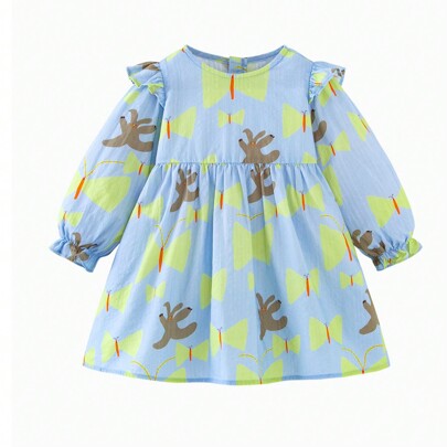 Vestito dolce per bambine, nuovi arrivi primaverili per bebè