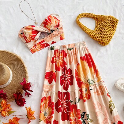 Completo da donna estivo, due pezzi, abiti da vacanza, abiti da cerimonia per matrimoni, abiti per concerti, abiti da rave festival, look romantico es