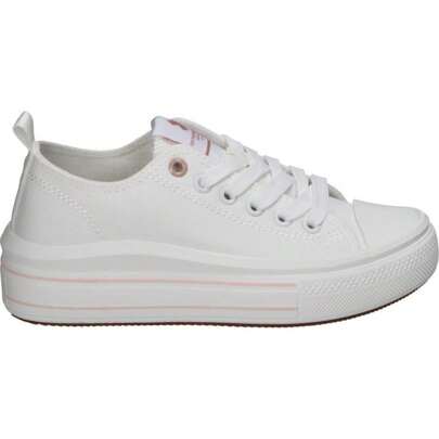 Sneakers bianche da bambina Lonas XTI 150853 con lacci
