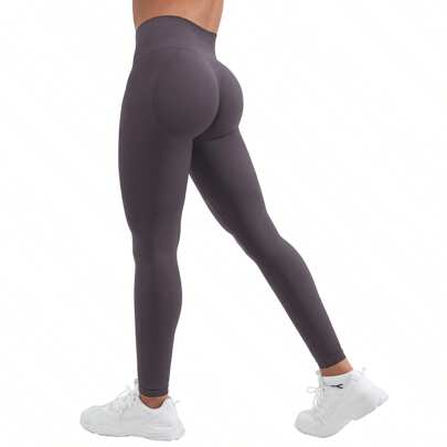 Leggings da allenamento YEOREO Vivien per donna, in vita alta, aderenti, che esaltano il lato B, senza cuciture, per palestra e yoga