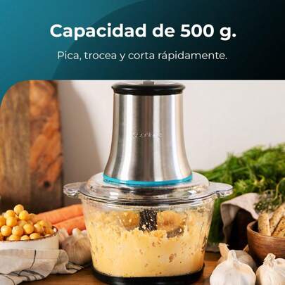 Cecotec Picadora ChopBeat 2000 Vindaloo Glass