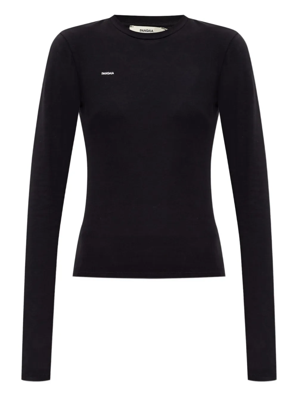 Pangaia logo-print top - Nero