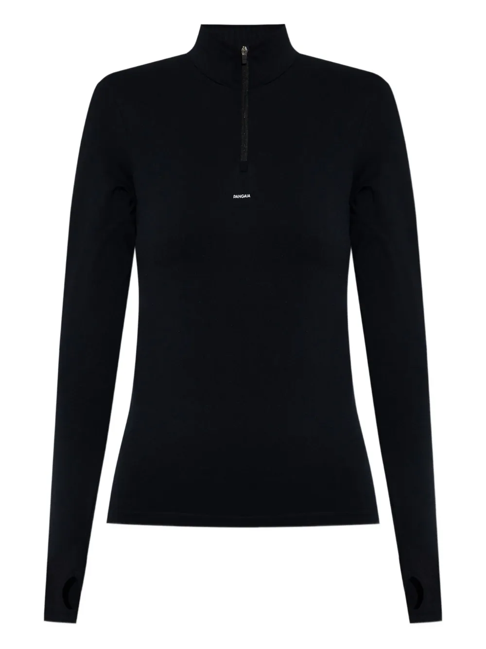 Pangaia quarter-zip performance sweatshirt - Nero