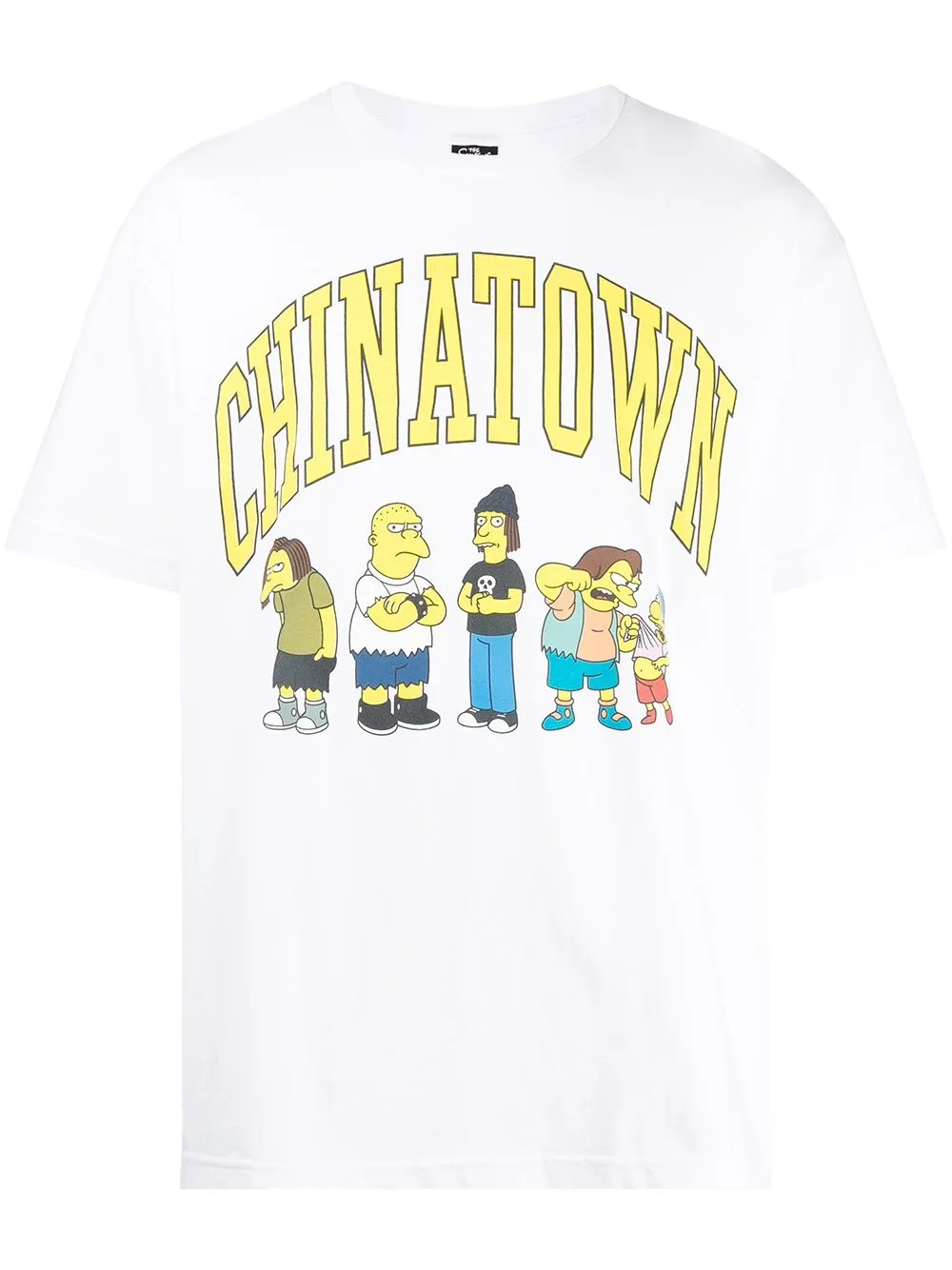 MARKET T-shirt Chinatown Market x The Simpsons Ha Arc - Bianco