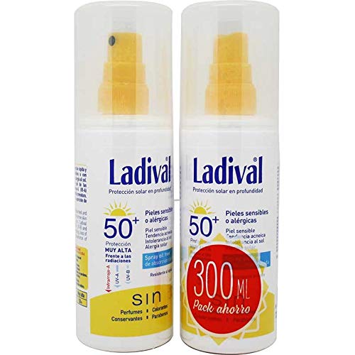Ladival Protector Solar Spray Spf 50+ Piel Sensible Duplo 2X150Ml