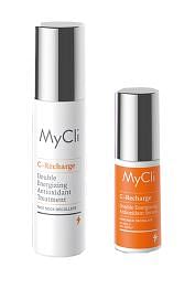 Mycli Box Natale Antiox 2024 1 C Recharge Crema Gel 50 Ml + C Recharge Siero Discovery 15 Ml