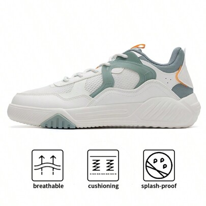 Scarpe da corsa leggere e traspiranti da uomo, sneaker sportive, scarpe casual, 878219310038, Bianco Vela/Quarzo Grigio