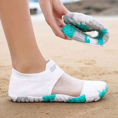 Scarpe sportive da bambina, scarpe da acqua da bambina, scarpe da trekking, sandali da spiaggia piatti da bambina, scarpe sportive casual da esterno d