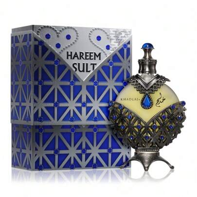 Hareem Al Sultan Gold 35ML - Hareem Al Sultan Silver 35ML - Hareem Al Sultan Blue 35ML (Olio profumato concentrato senza alcol per donna)