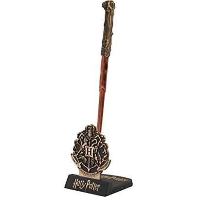 Penna con bacchetta di Harry Potter con supporto Scrittura fluida e uniforme, ideale per lavoro e studio - Penna con bacchetta di Harry Potter con sup