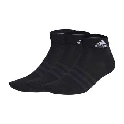 Thin And Light 3 Pairs Calzini, Black/White, Xxl