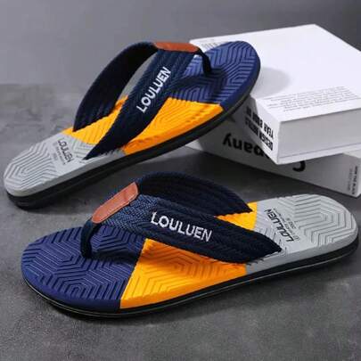 Ampia offerta di infradito di alta qualità per uomo, infradito da spiaggia estivi, ciabatte casual traspiranti di moda per uomo, ciabatte da spiaggia