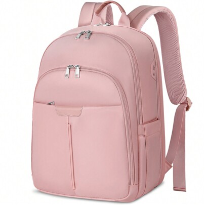 Zaino Porta PC Donna Uomo 15.6 Pollici Zaino Donna con Porta USB Impermeabile Zaino da Viaggio Zaino Antifurto per Computer Portatile Leggero Zaino Sc