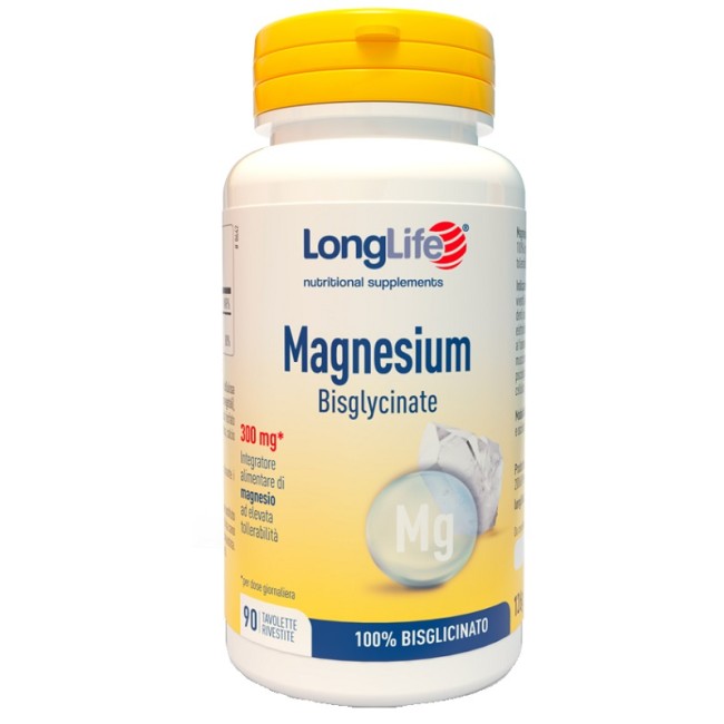 Longlife - Longlife Magnesium Bisglycinate 90 Tavolette