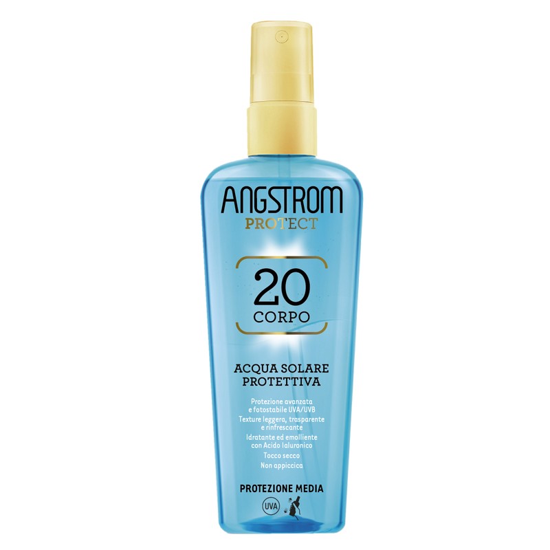 Angstrom - Perrigo Italia Angstrom Acqua Solare Protettiva Spf 20 140 Ml
