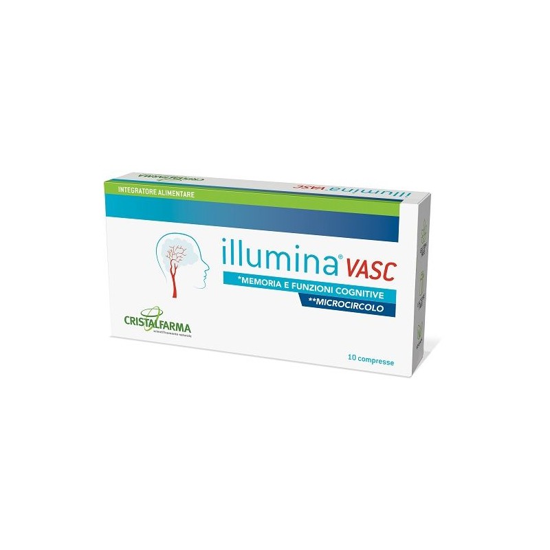 Cristalfarma - Illumina vasc 10 compresse