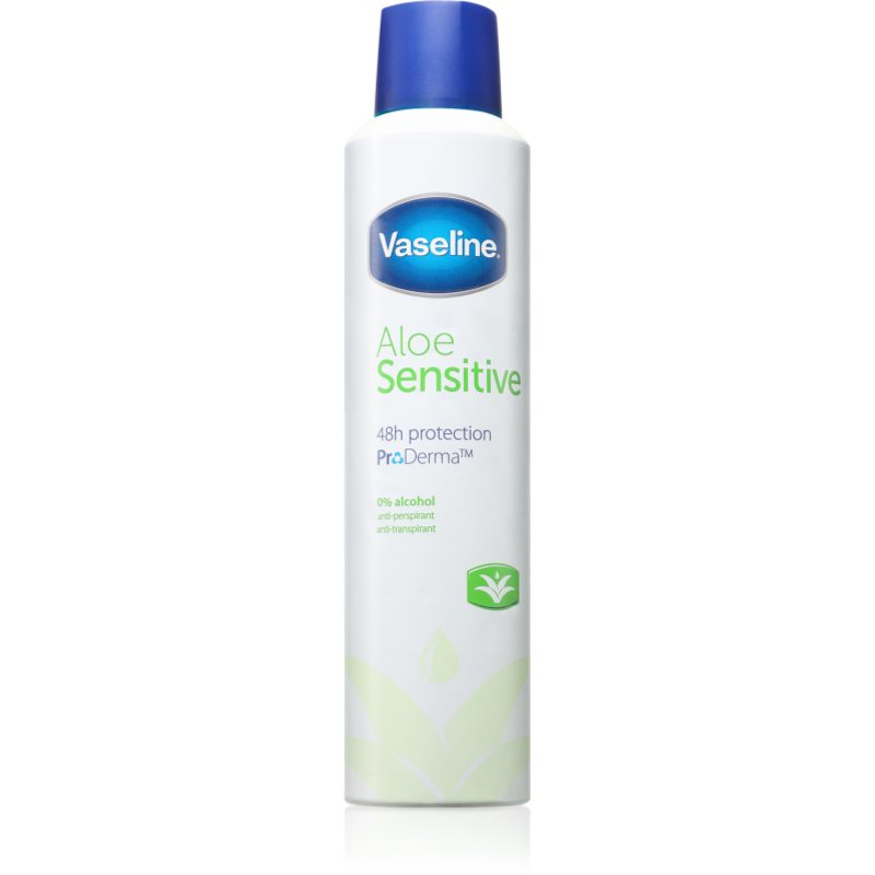Vaseline Aloe Sensitive Antiperspirant Antitraspirante Spray 250 Ml