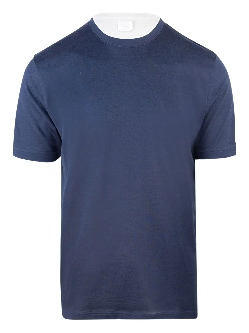 Eleventy cotton short-sleeve T-shirt - Blu