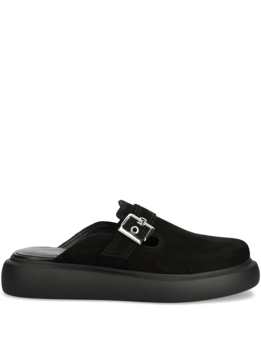 VAGABOND Mules Blenda con fibbia - Nero