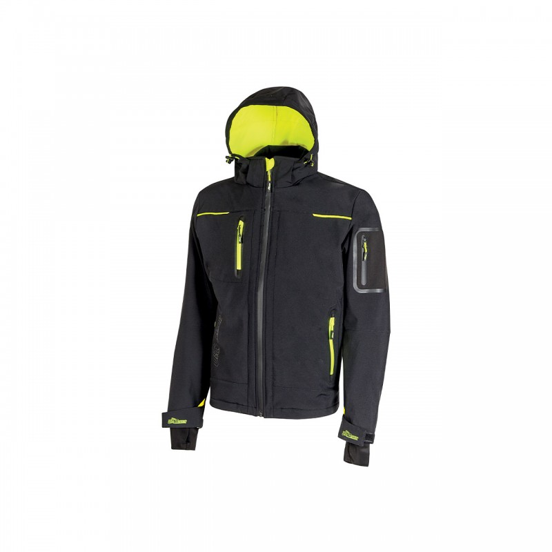 U-power Giacca Space Black Carbon L