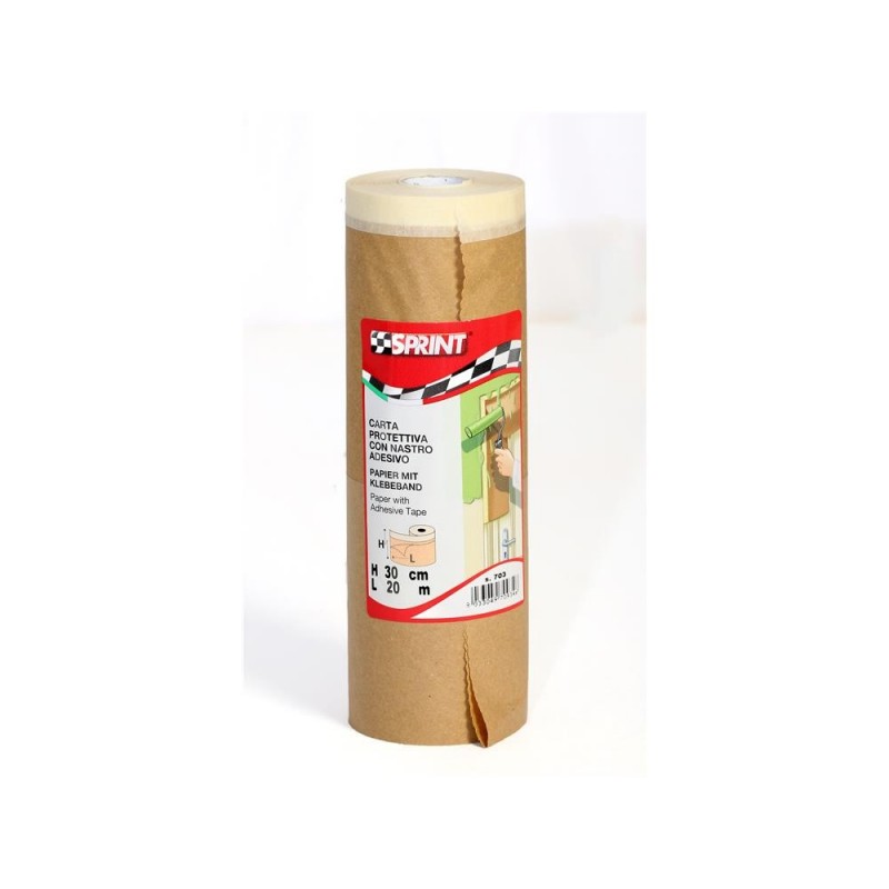 Soragni-sprint Bobinetta Carta+carta Adesiva Cm 30x20mt
