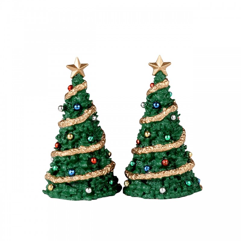 Lemax Alberi Di Natale 6cm Set 2pz Lemax